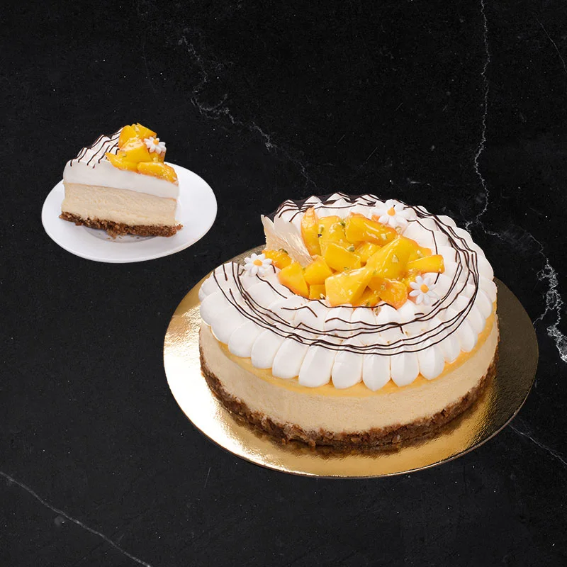 Mango-Cheesecake
