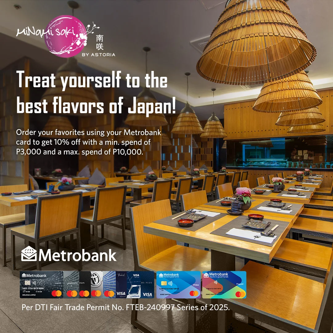 Minami Saki by Astoria – Metrobank Promo